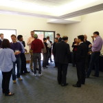 Discussions at the coffee break